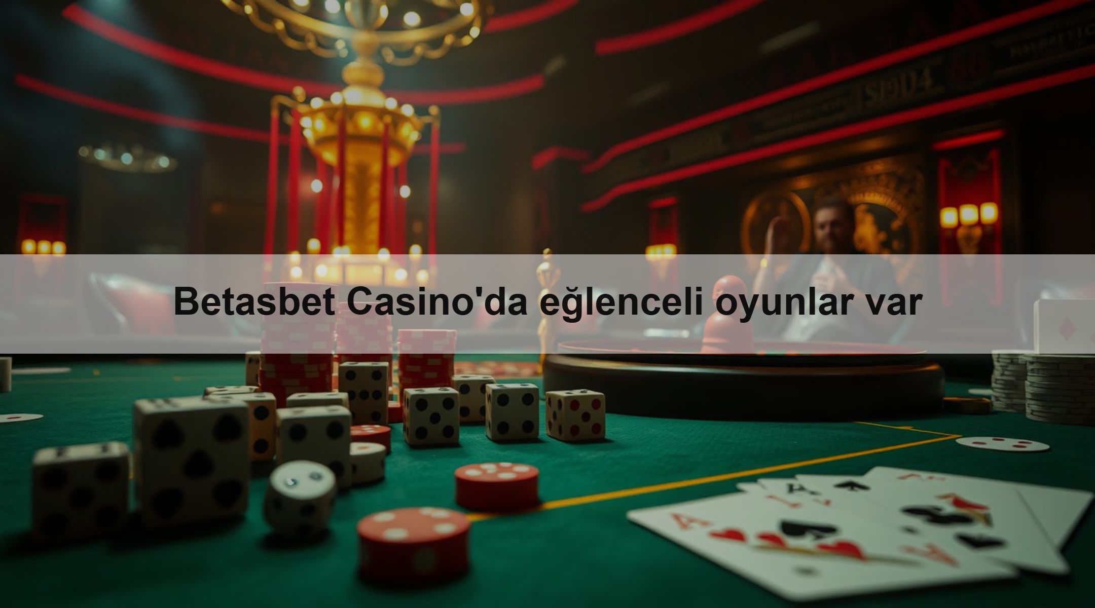 Betasbet Casino'da eğlenceli oyunlar var